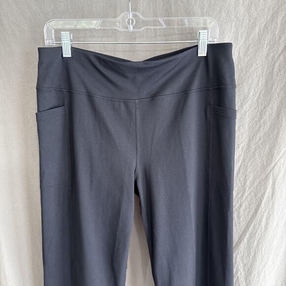 Skechers GoWalk Joy Pants Black Flare Stretch Active Athleisure Size XL - Picture 2 of 10